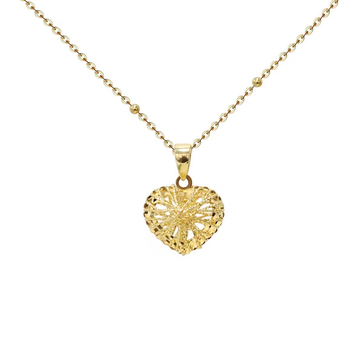 Heart nest necklace