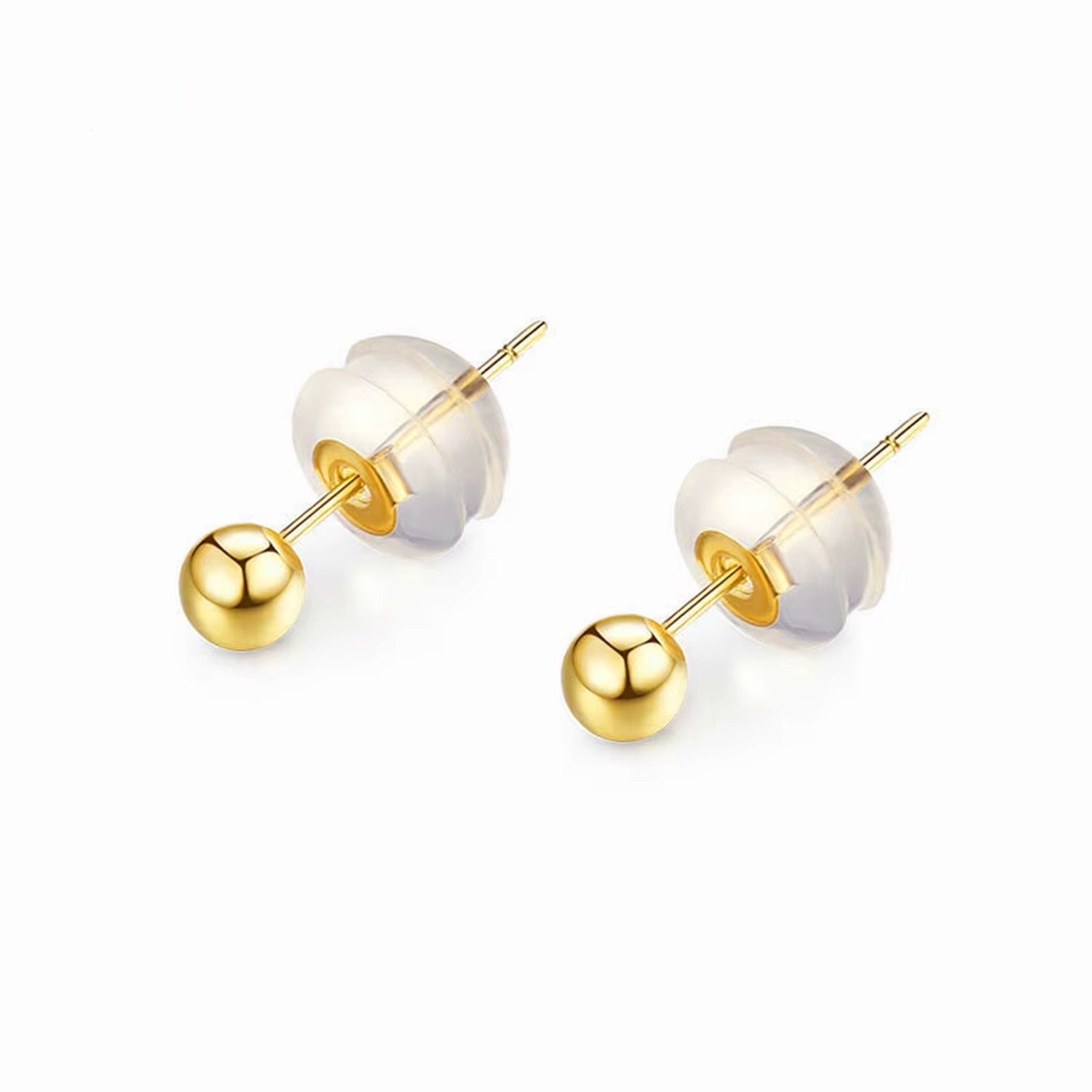 Gold ball studs